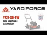 Yard Force 21" Side Discharge Push Gas Mower - Image 3