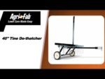 Agri-Fab Pull Behind 40" Tine Lawn Dethatcher - Image 5