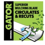Oregon 46" Riding Lawnmower Gator Blade Set - Image 3