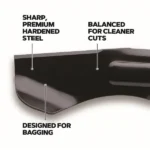 Oregon 46" Riding Lawnmower Blade Set - Image 4