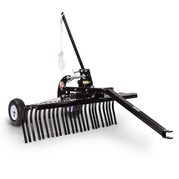 1570322 DR Power 48 inch ATV Landscape Rake - Image 1