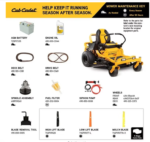 Cub Cadet Ultima ZT1 42 – 42” Deck,21.5HP Kawasaki Engine, Zero-Turn Riding Lawn - Image 7
